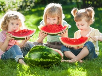 Essen kinder picknick Picknick mit